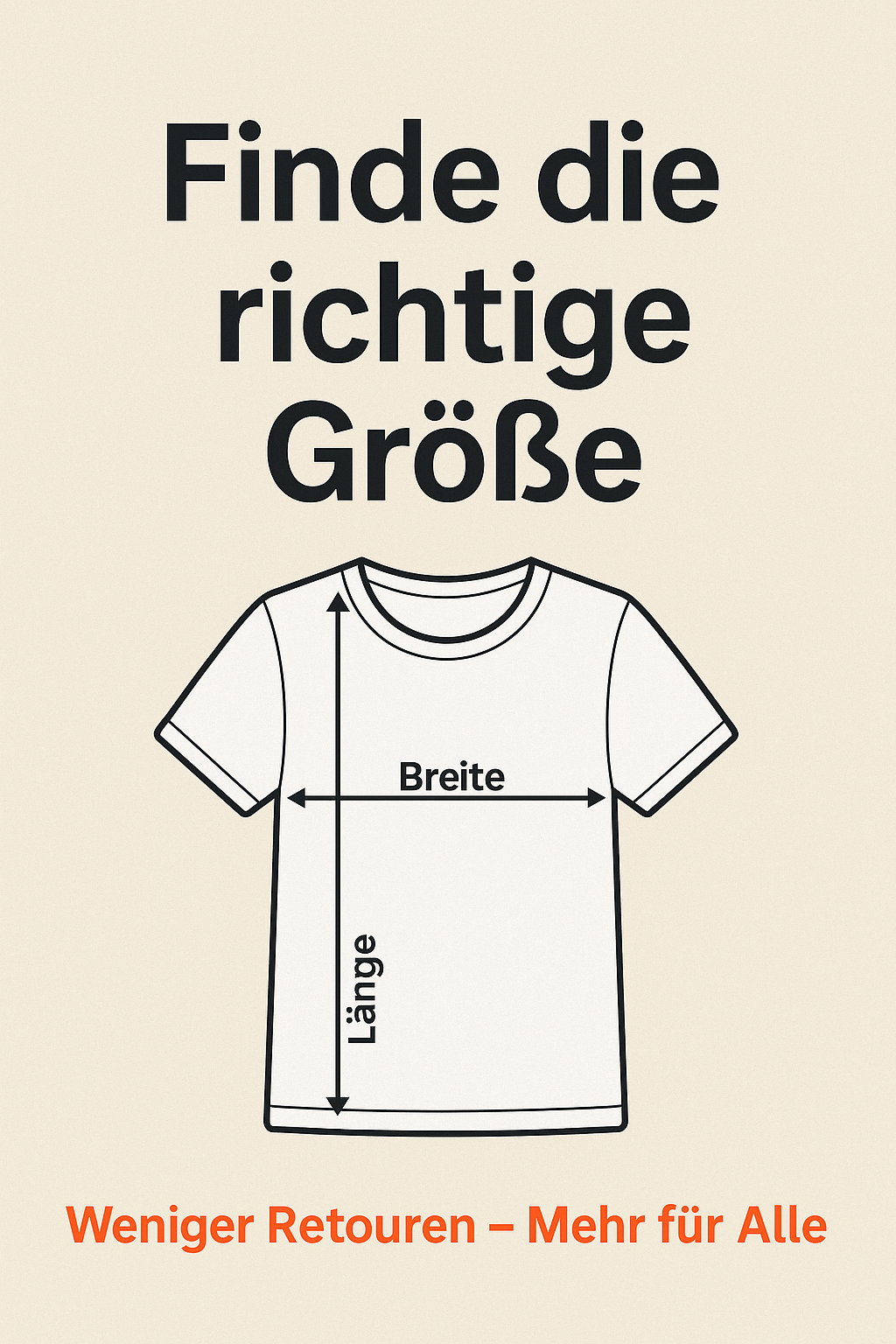 Finde deine perfekte T-Shirt-Größe – So klappt’s mit der richtigen Passform