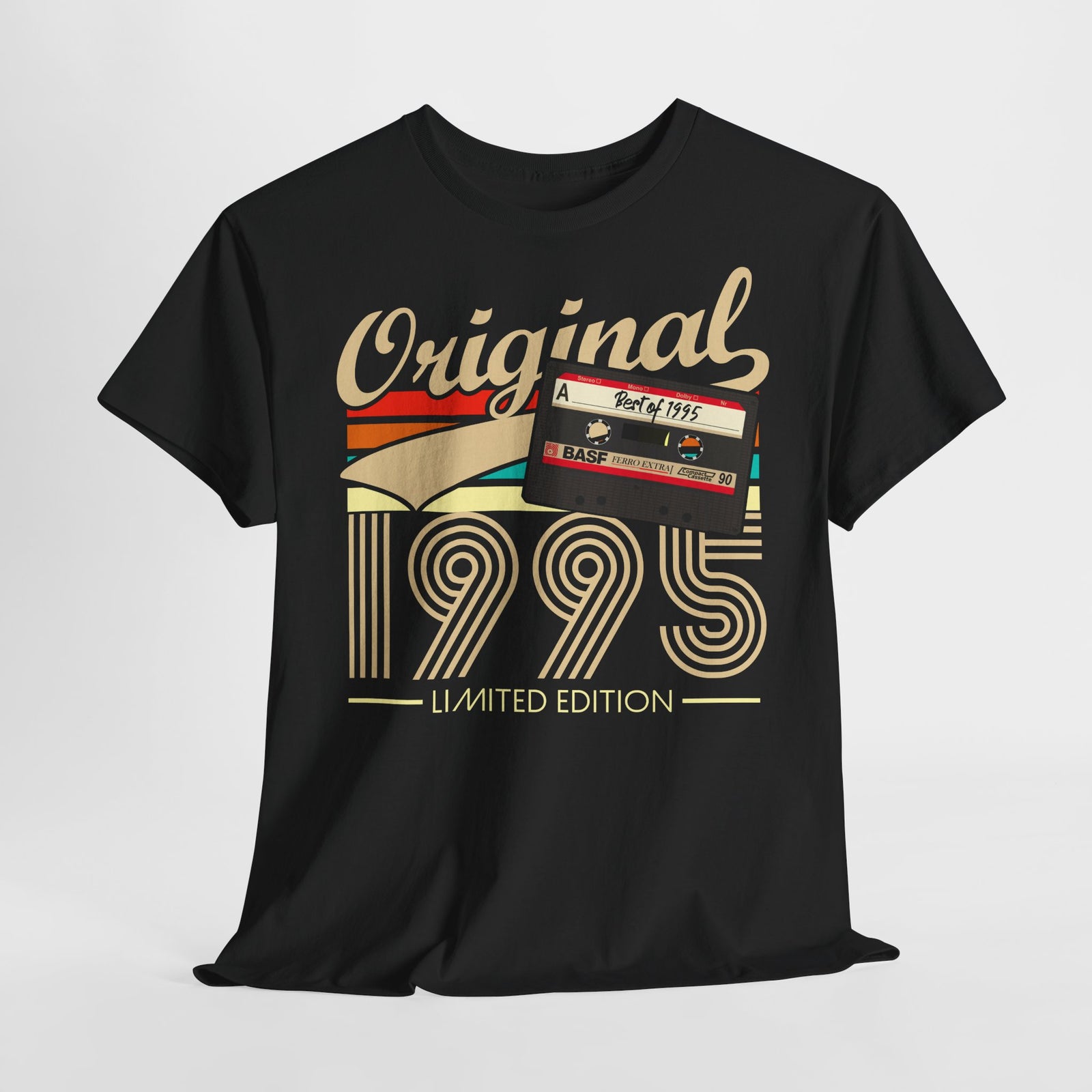 30. Geburtstag Original 1995 Limited Edition Retro Kassette Geschenk T-Shirt