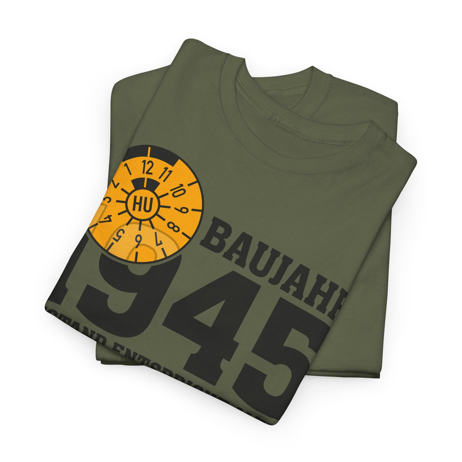 80. Geburtstag TÜV Plakette Baujahr 1945 Zustand entspricht Alter und Laufleistung Lustiges Geschenk T-Shirt