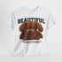 Kopfüber Teddy Bär T-Shirt – Realistisches Plüsch-Design