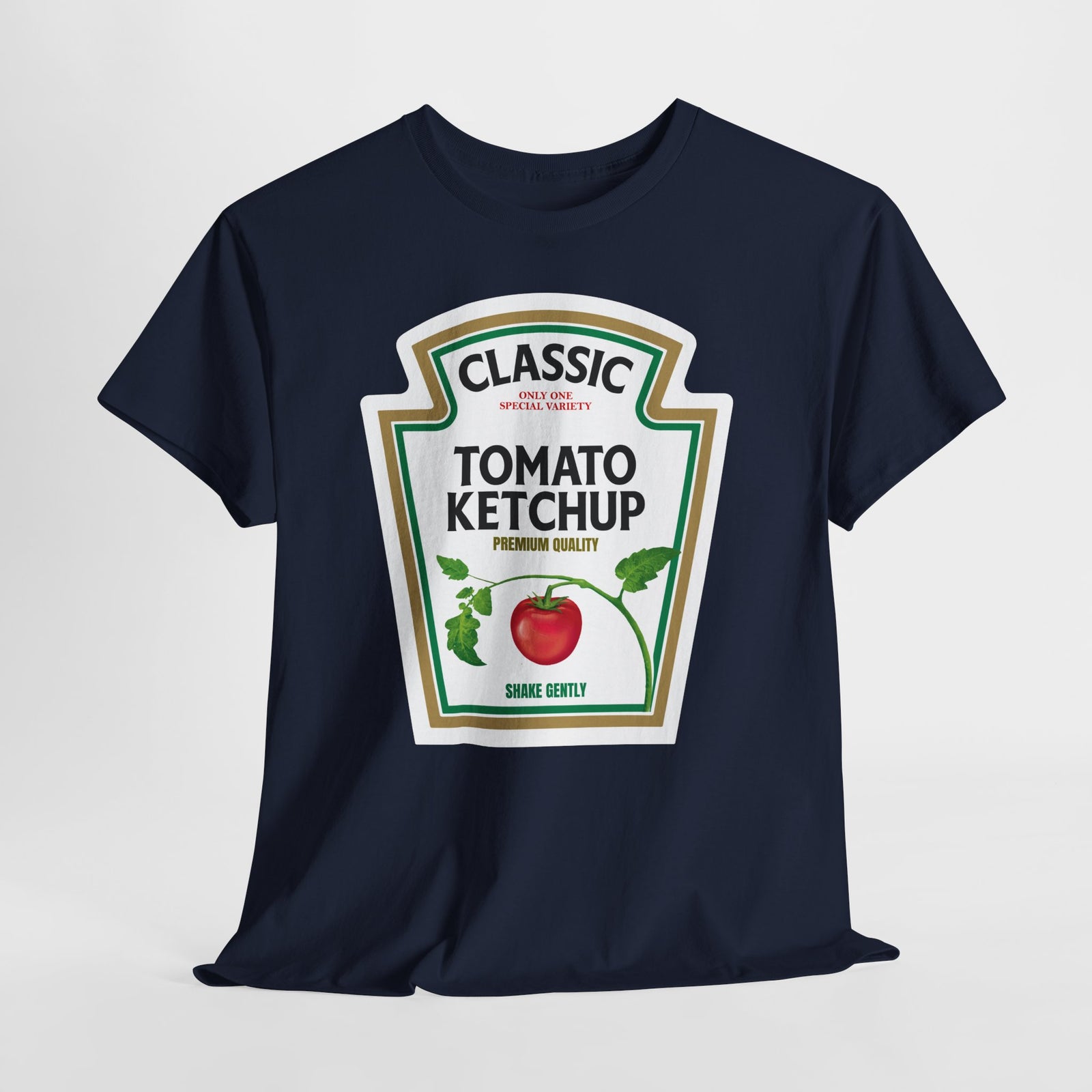 Halloween Kostüm Shirt – Lustiges Ketchup Parodie T-Shirt – Partnerlook mit Mayonnaise