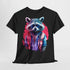Waschbär Racoon Rocket Cyberspace - Unisex Shirt