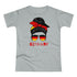 Fußball EM 2024 Messy Bun Germany Fußball Damen T-Shirt