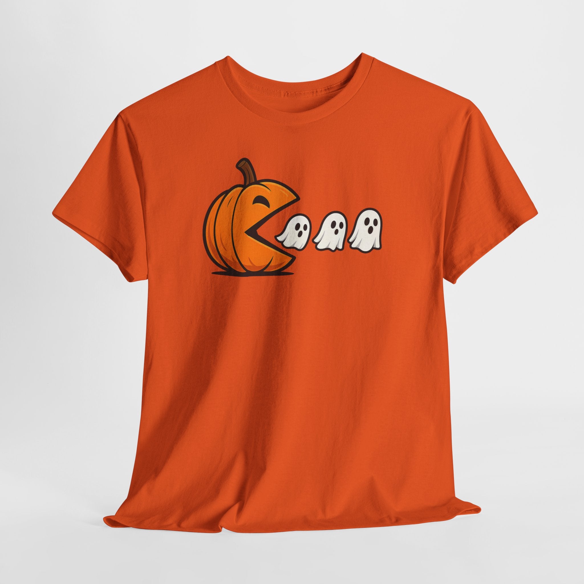 Halloween Shirt - Kürbis frisst Geister – Humorvolles Bier T-Shirt