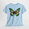 Brasilien Schmetterling Flagge - Unisex Shirt