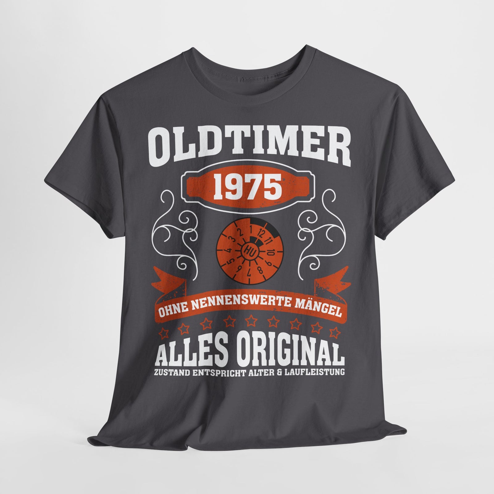 50. Geburtstag Oldtimer 1975 Zustand entspricht Alter und Laufleistung TÜV Lustiges Mechaniker Geschenk T-Shirt