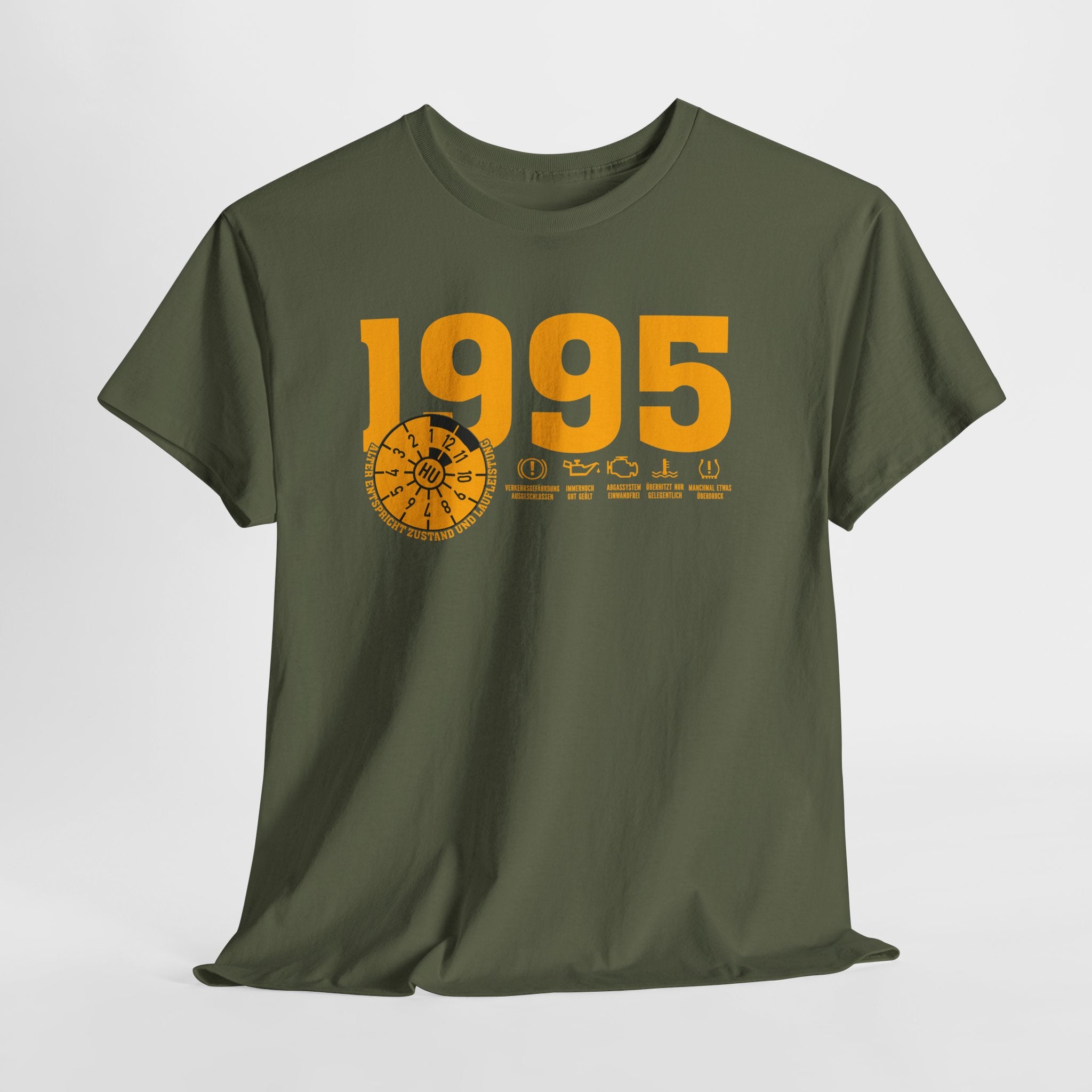 30 Geburtstag Jahrgangs-Shirt 1995 – TÜV Stempel Design - Entspricht Zustand und Laufleistung