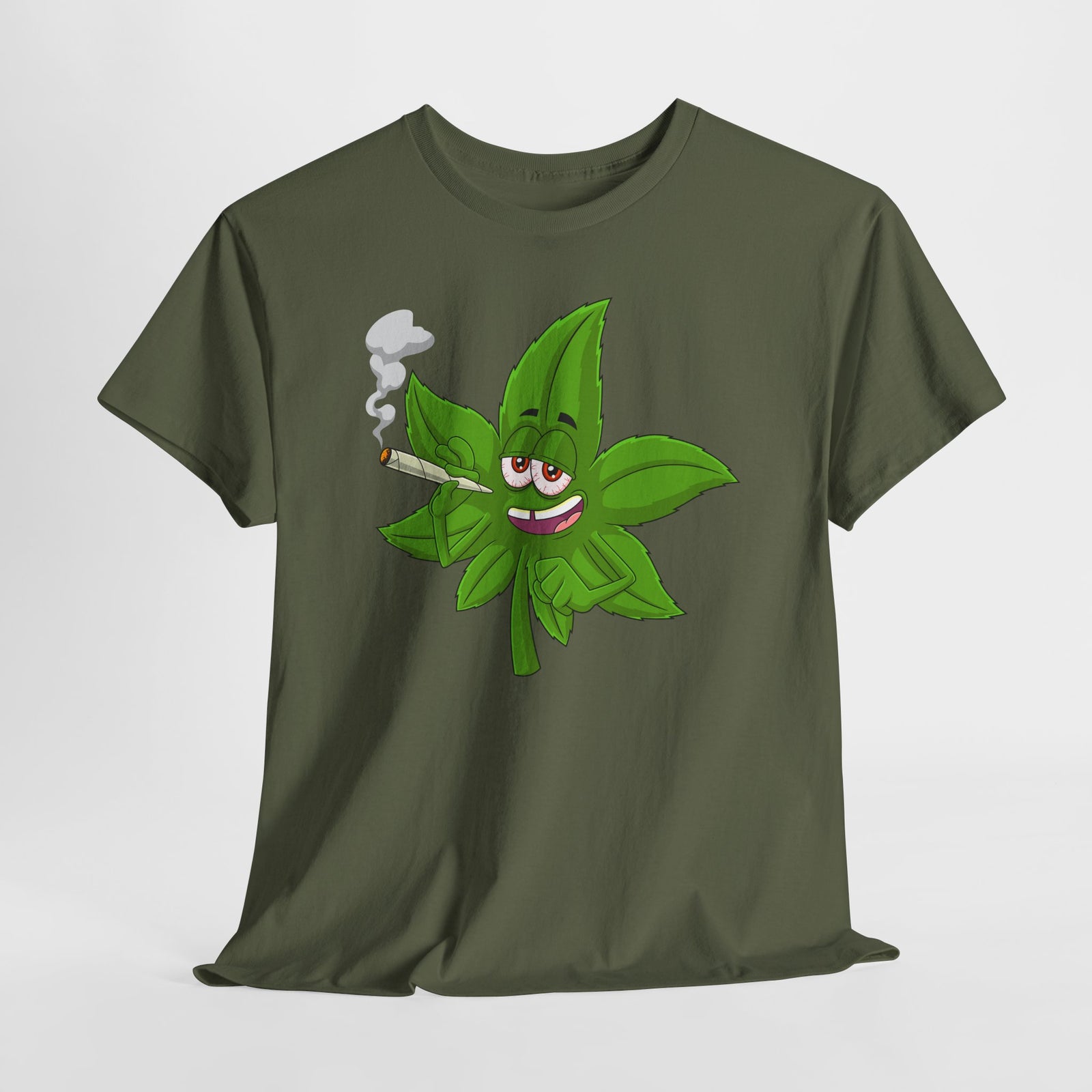 Lustiges Marihuana Cannabis Comic Style T-Shirt