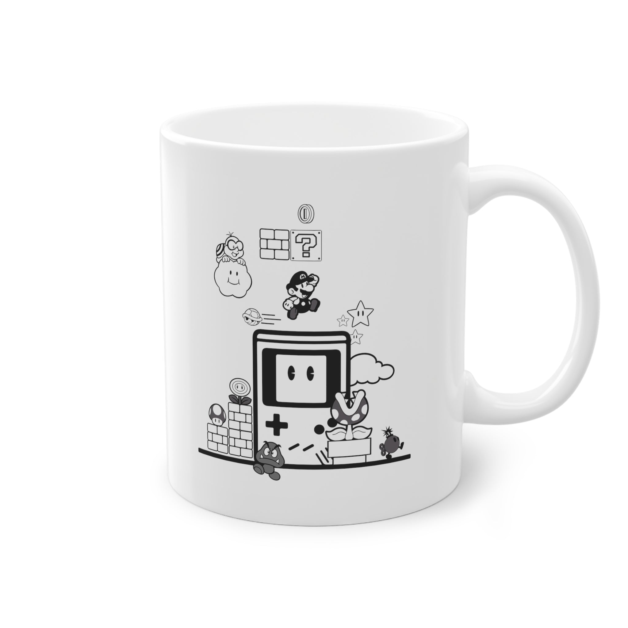 Gameboy Mario Retro Gaming Kaffee Tasse