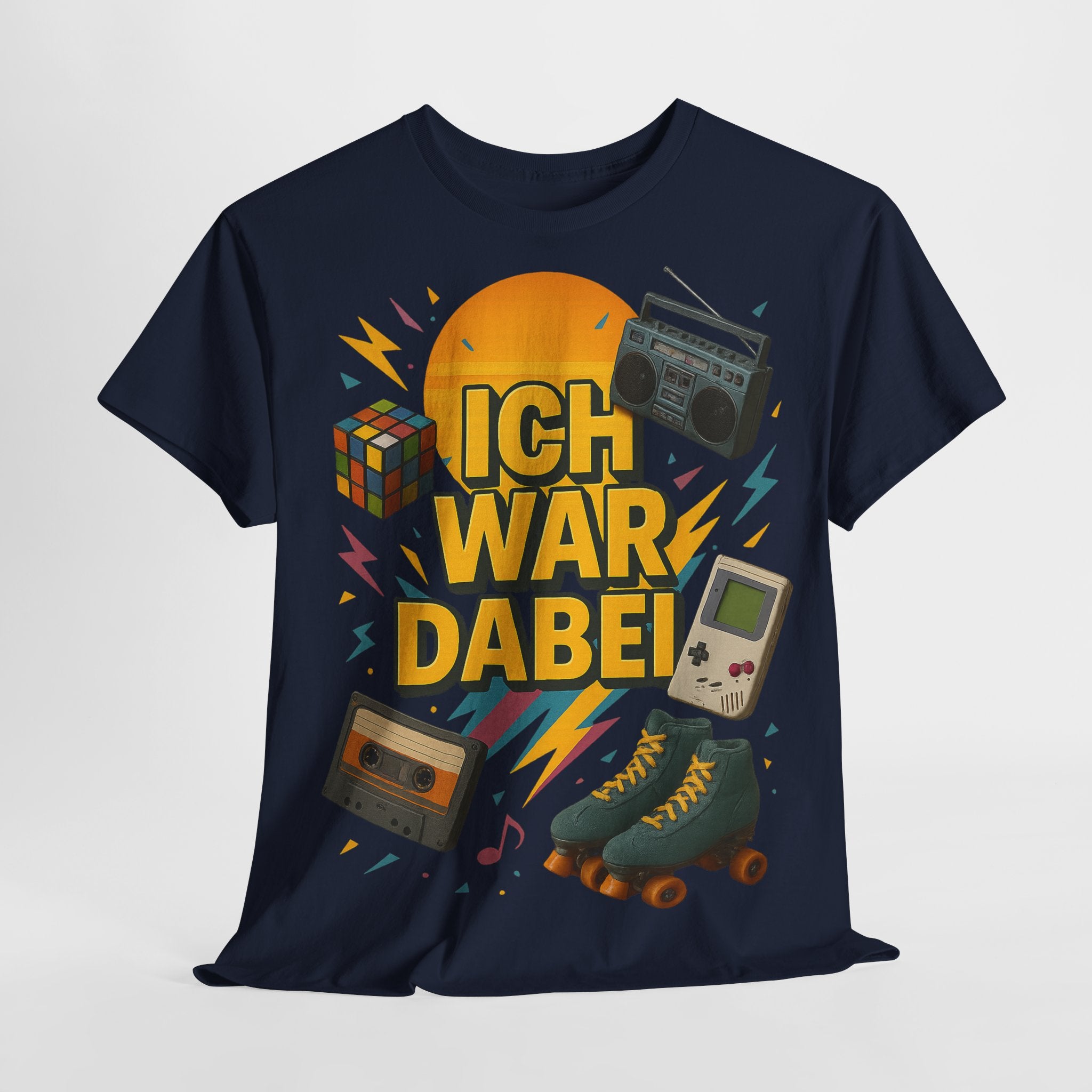 80er Shirt - ICH WAR DABEI - Lustig T-Shirt
