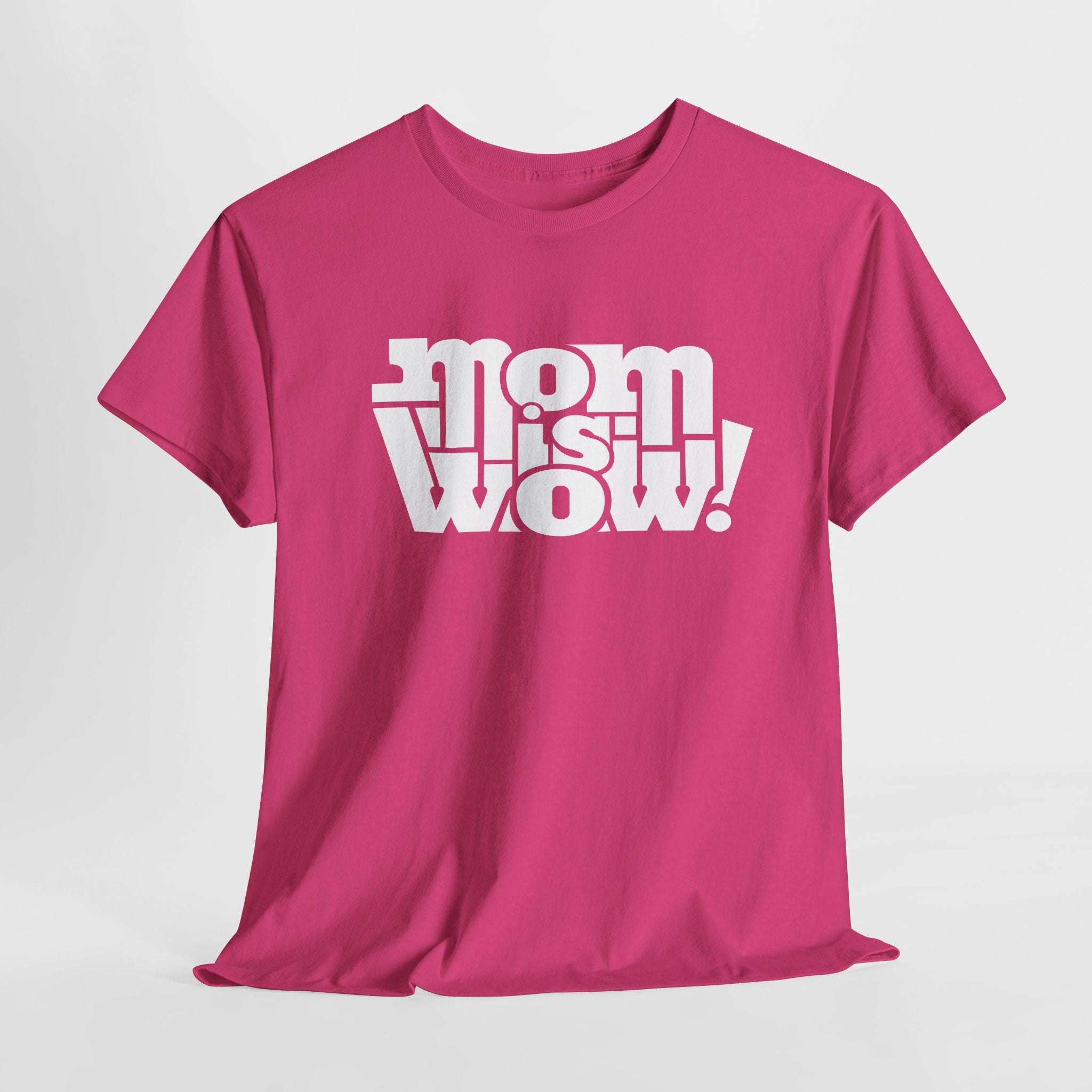 Muttertag - Mom is WOW - Muttertag Geschenk - Unisex Shirt