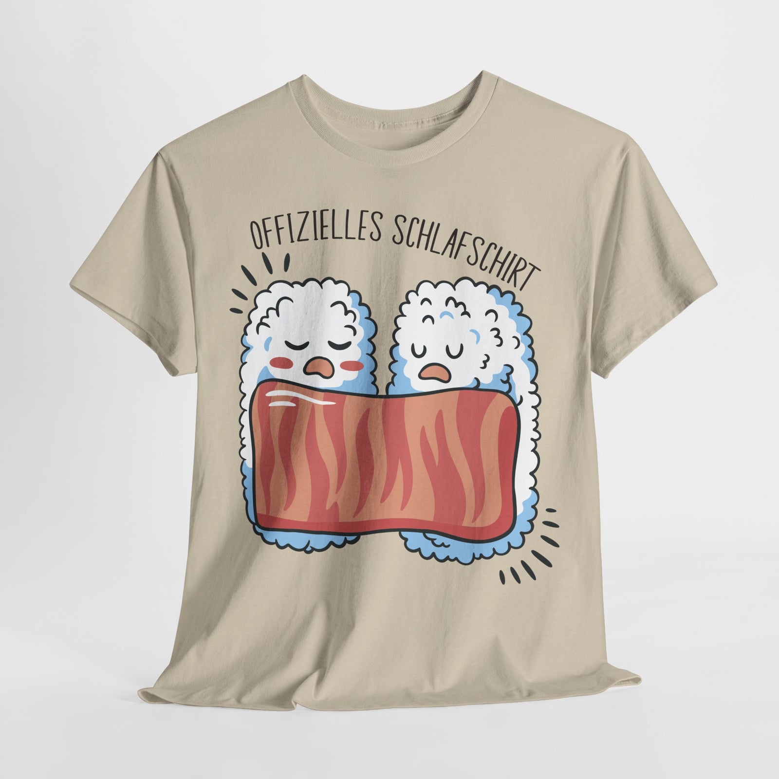 Sushi Liebhaber - Schlafendes Sushi - Offizielles Schlafshirt - Unisex Shirt