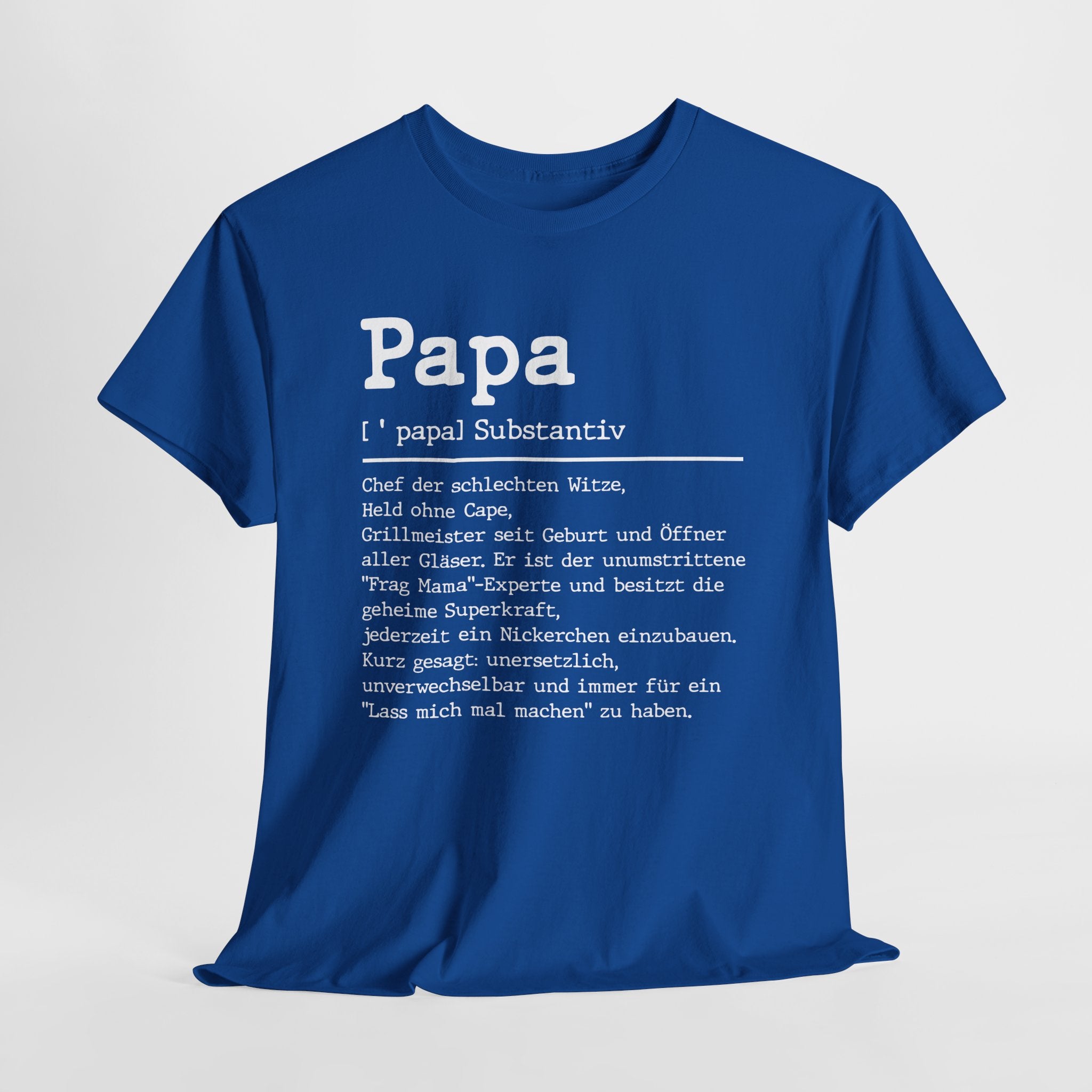Lustiges Papa Shirt zum Vatertag – Witziges Geschenk für Väter, Grillmeister & Held des Alltags