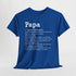 Lustiges Papa Shirt zum Vatertag – Witziges Geschenk für Väter, Grillmeister & Held des Alltags