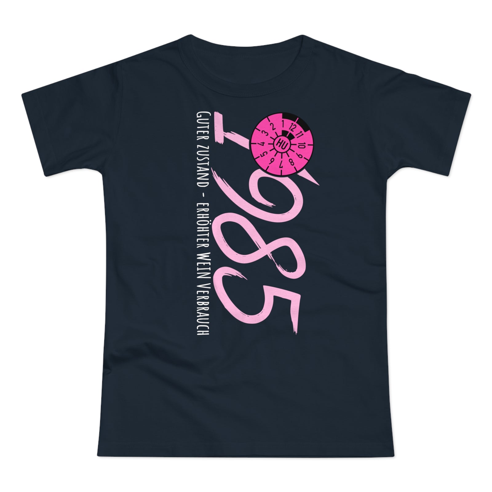 1985 Damen Geburtstagsshirt | Guter Zustand, erhöhter Weinverbrauch | Lustiges Shirt zum 40. Geburtstag | TÜV Plakette Design
