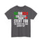 Funny Italian Shirt Vaffanculo Italia Italian Italy Men's T-Shirt