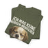 Mürrischer Hund Morgenhasser – Geschenk für Morgenmuffel – Kaffee Shirt