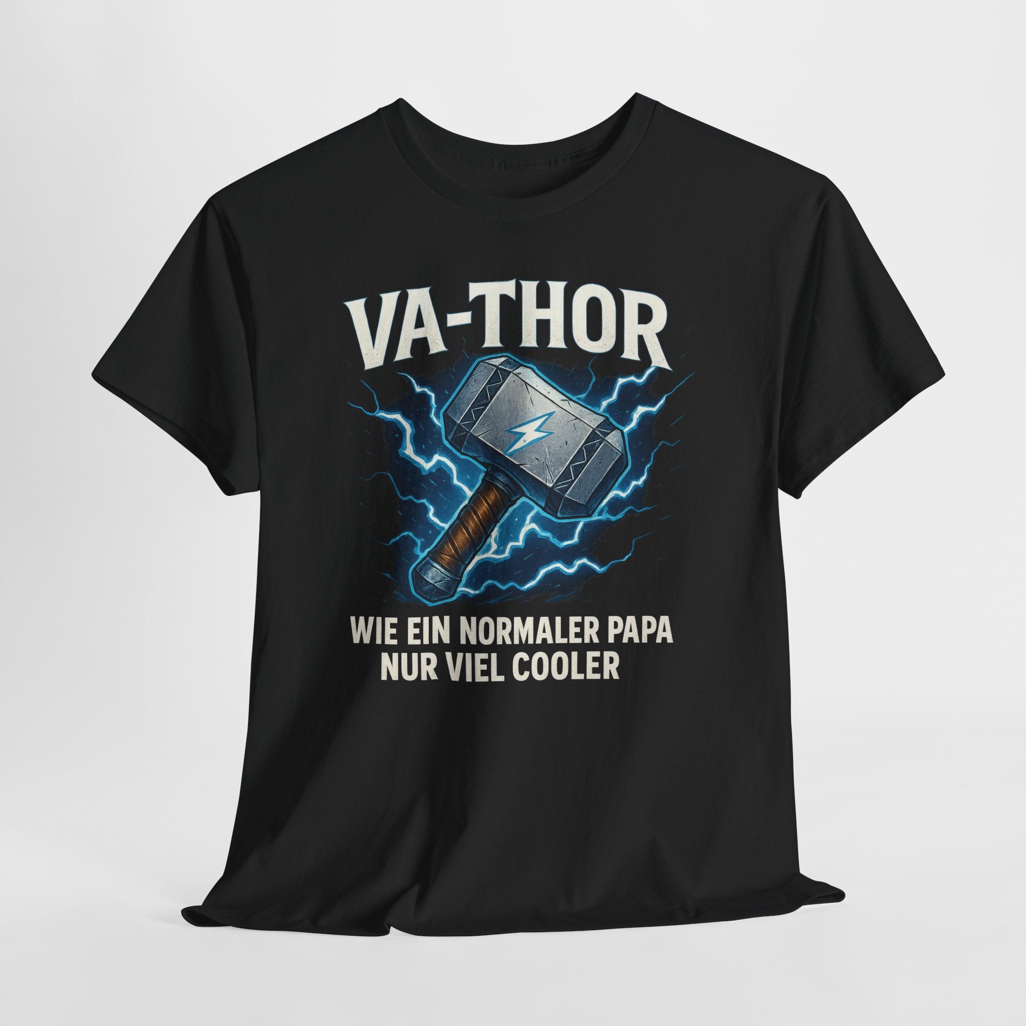 Papa Shirt VA-Thor Hammer - Wir Ein Normaler Papa Nur Cooler - Geschenk T-Shirt