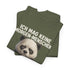 Mürrischer Panda Morgenhasser - Geschenk für Morgenmuffel - Kaffee Shirt