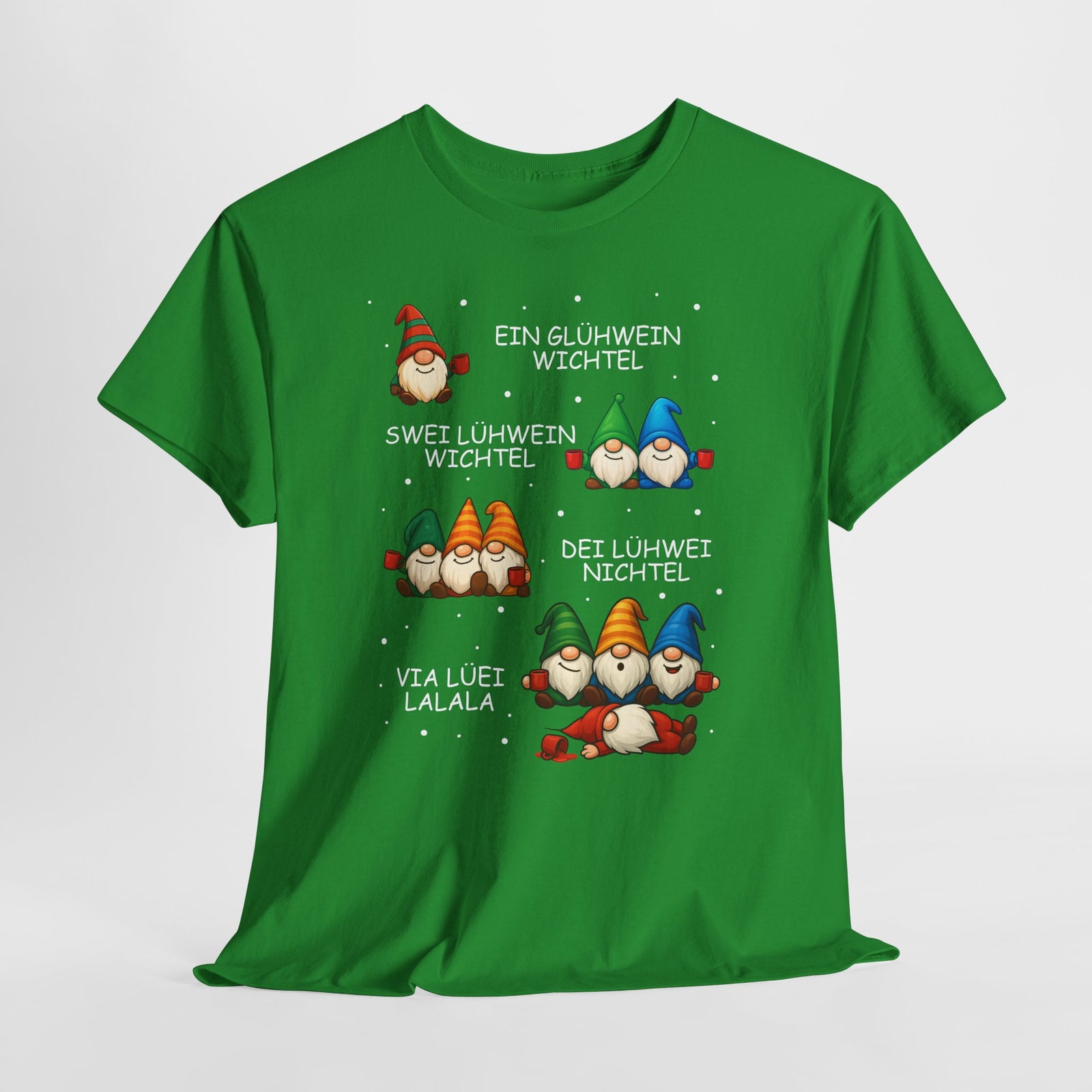 Lustige Glühwein Wichtel – Betrunkene Weihnachtsgnome Shirt