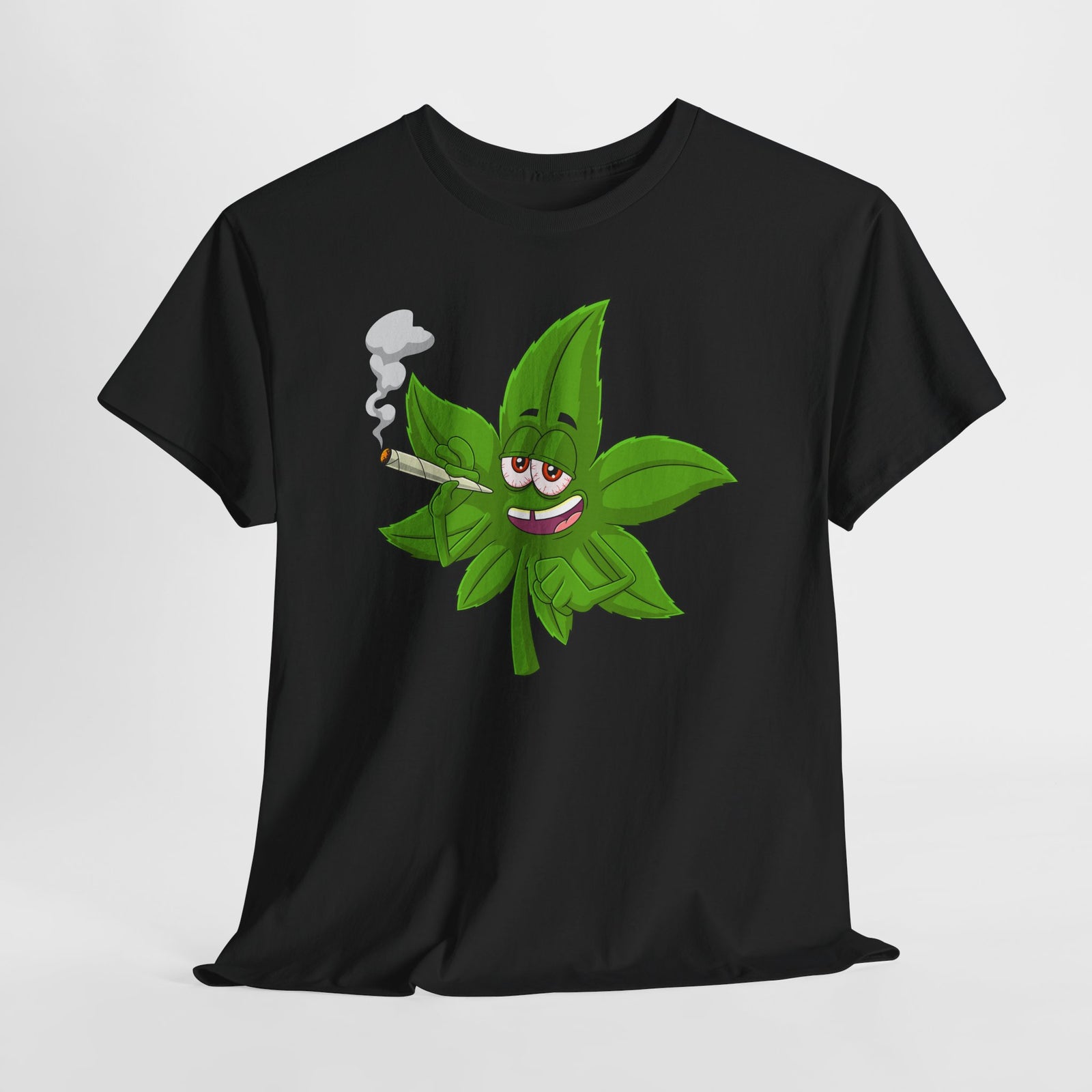 Lustiges Marihuana Cannabis Comic Style T-Shirt