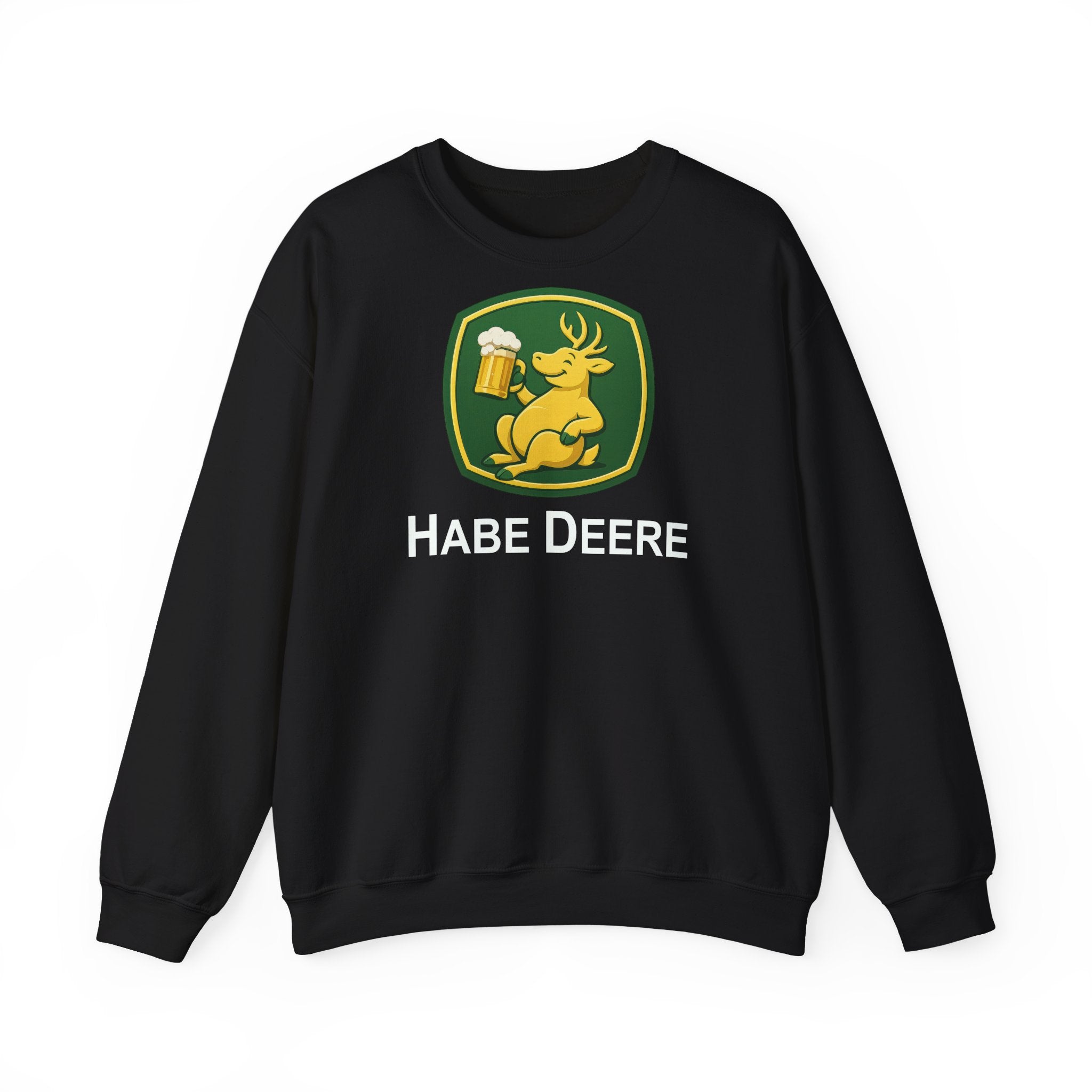 Trinkender Hirsch – Habe Deere Bier Logo Lustiger Pullover Sweatshirt