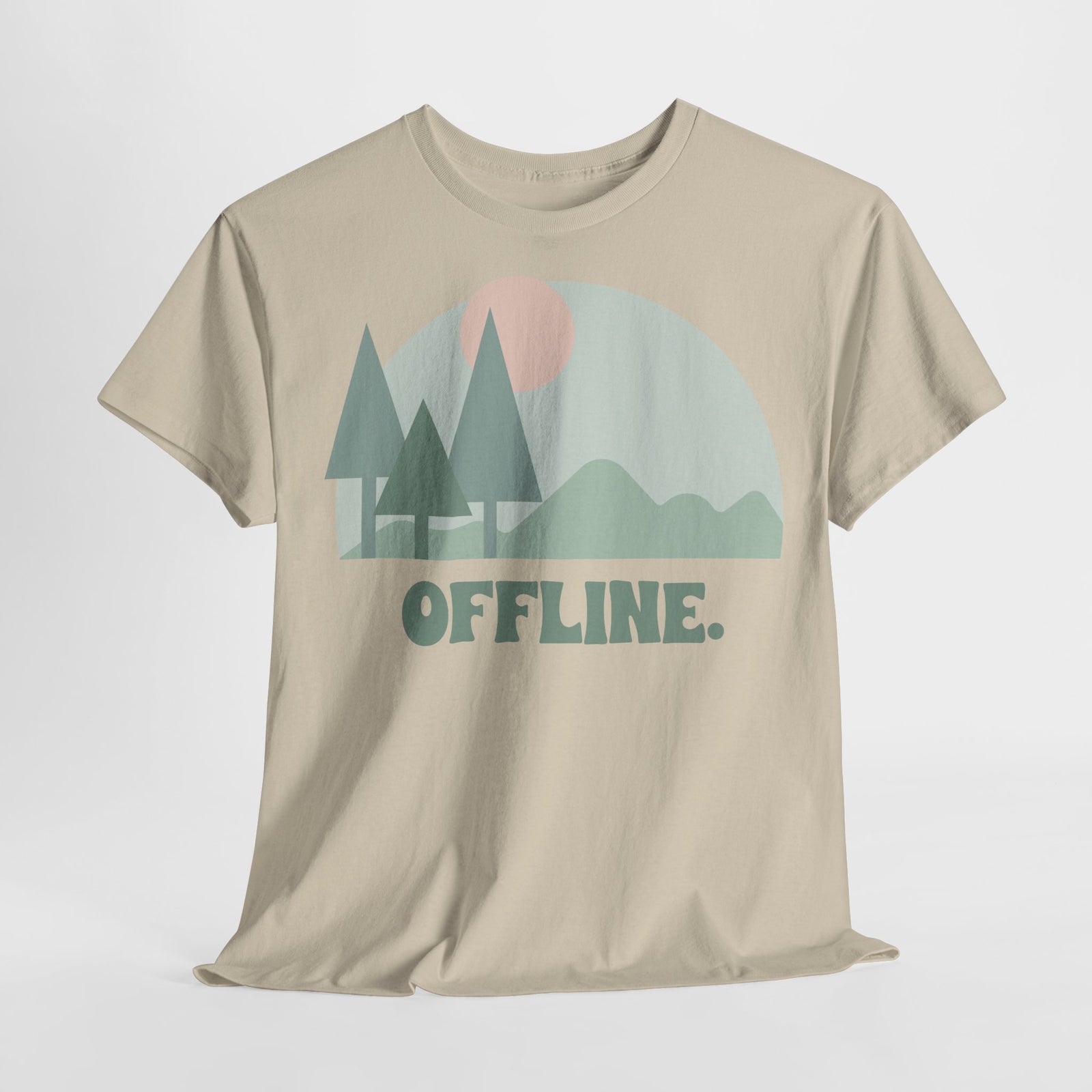 Berge Natur OFFLINE - Naturfreunde und Bergfreunde T-Shirt