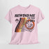 80er 90er Retro Style - Kassette - REWIND ME - Unisex Shirt