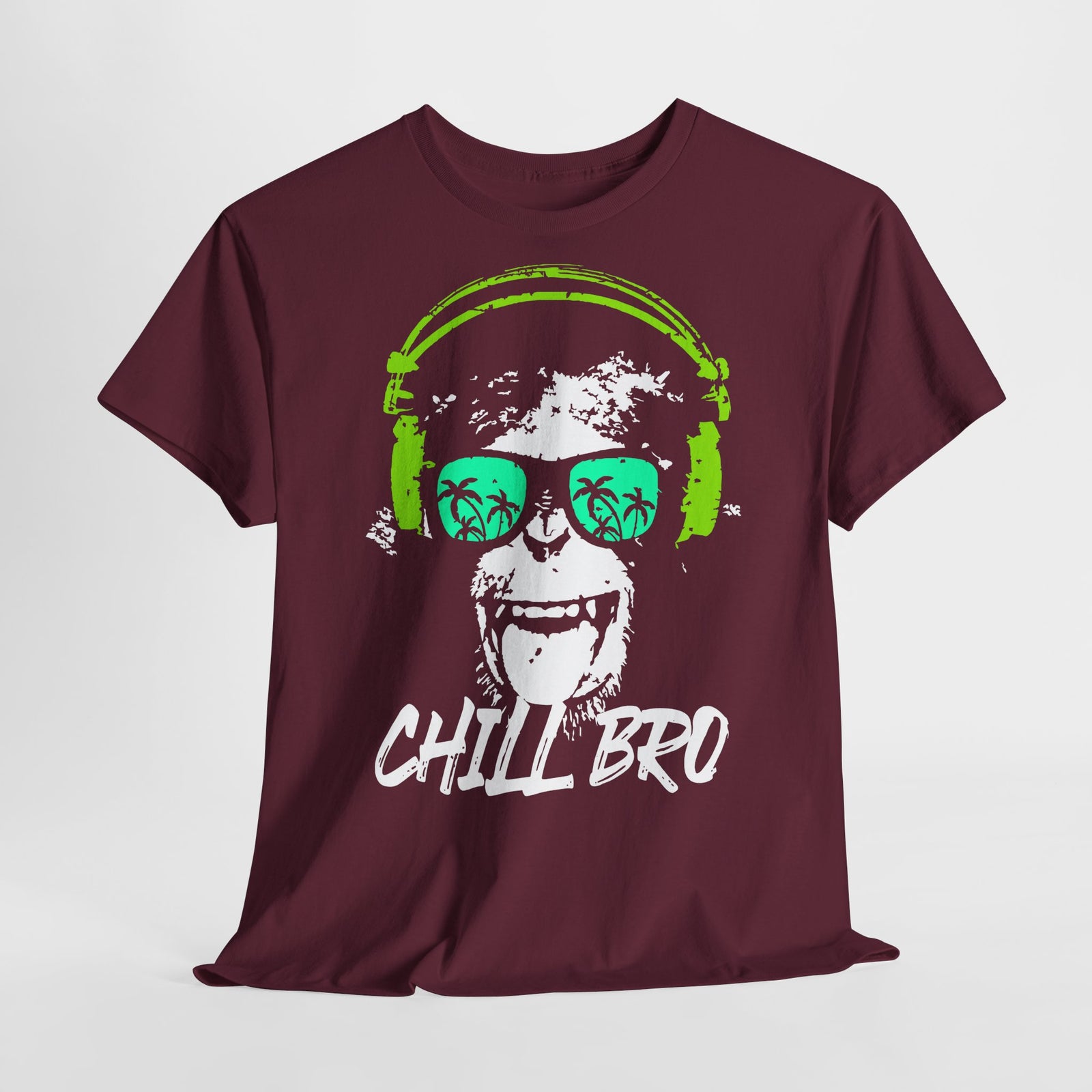 CHILL BRO - Cooler Affe mit Sonnenbrille Geschenkidee Gamer Gaming T-Shirt