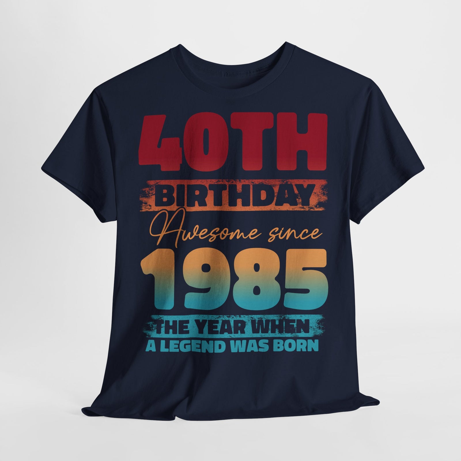 40. Geburtstag Vintage Retro Limited Edition Geboren 1985 Legend Was Born Geschenk T-Shirt