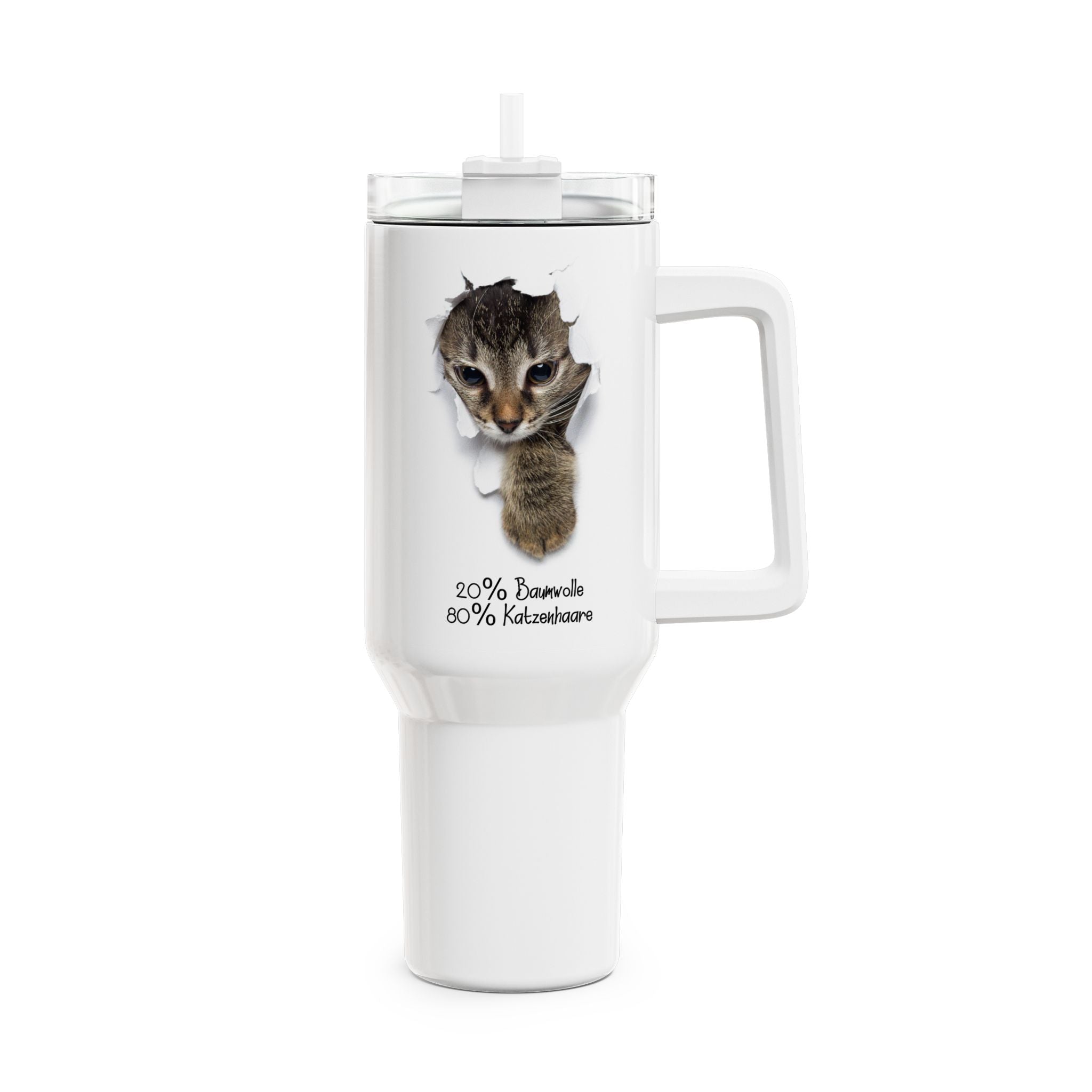 Lustige Katze Thermobecher 1,18 Liter