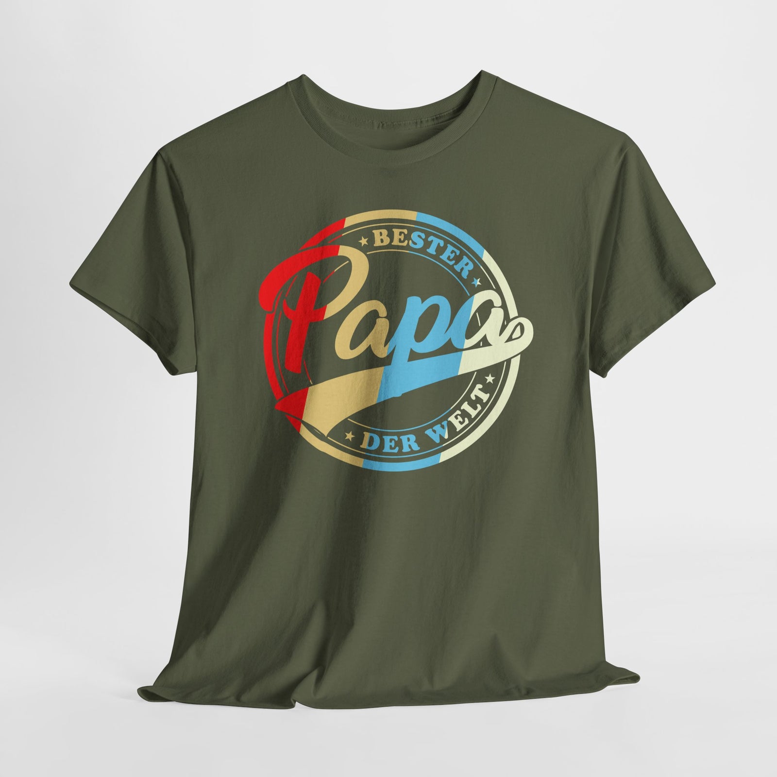 Vatertag Bester Papa der Welt - Retro Style - Vatertag Geschenk T-Shirt