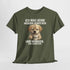 Mürrischer Hundewelpe und Morgenhasser – Lustiges Kaffee Shirt für Morgenmuffel
