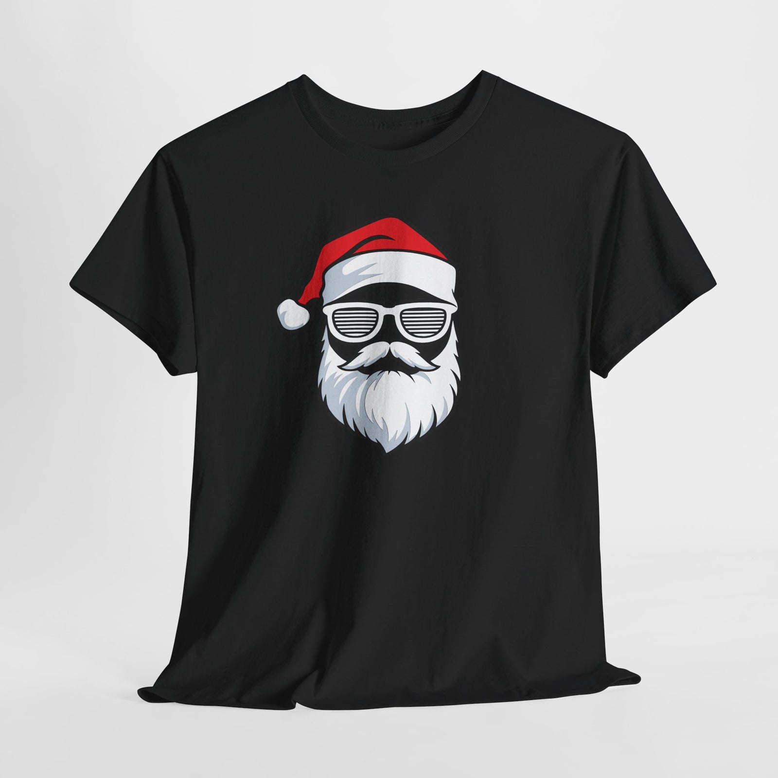 Cooler Weihnachtsmann – Stylischer Santa mit Bart & Brille T-Shirt