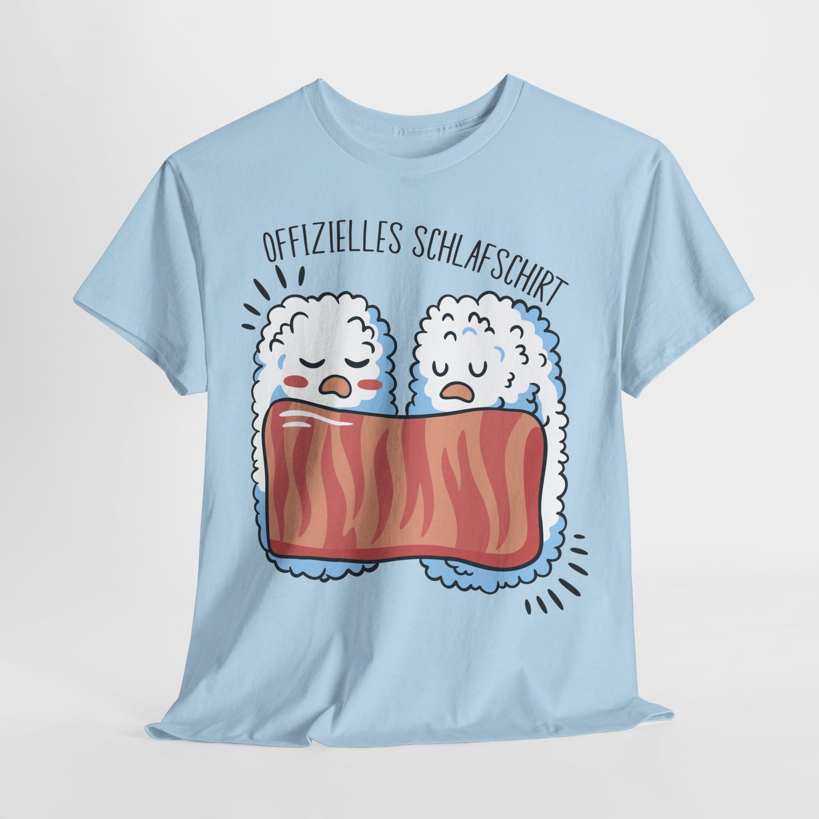 Sushi Liebhaber - Schlafendes Sushi - Offizielles Schlafshirt - Unisex Shirt