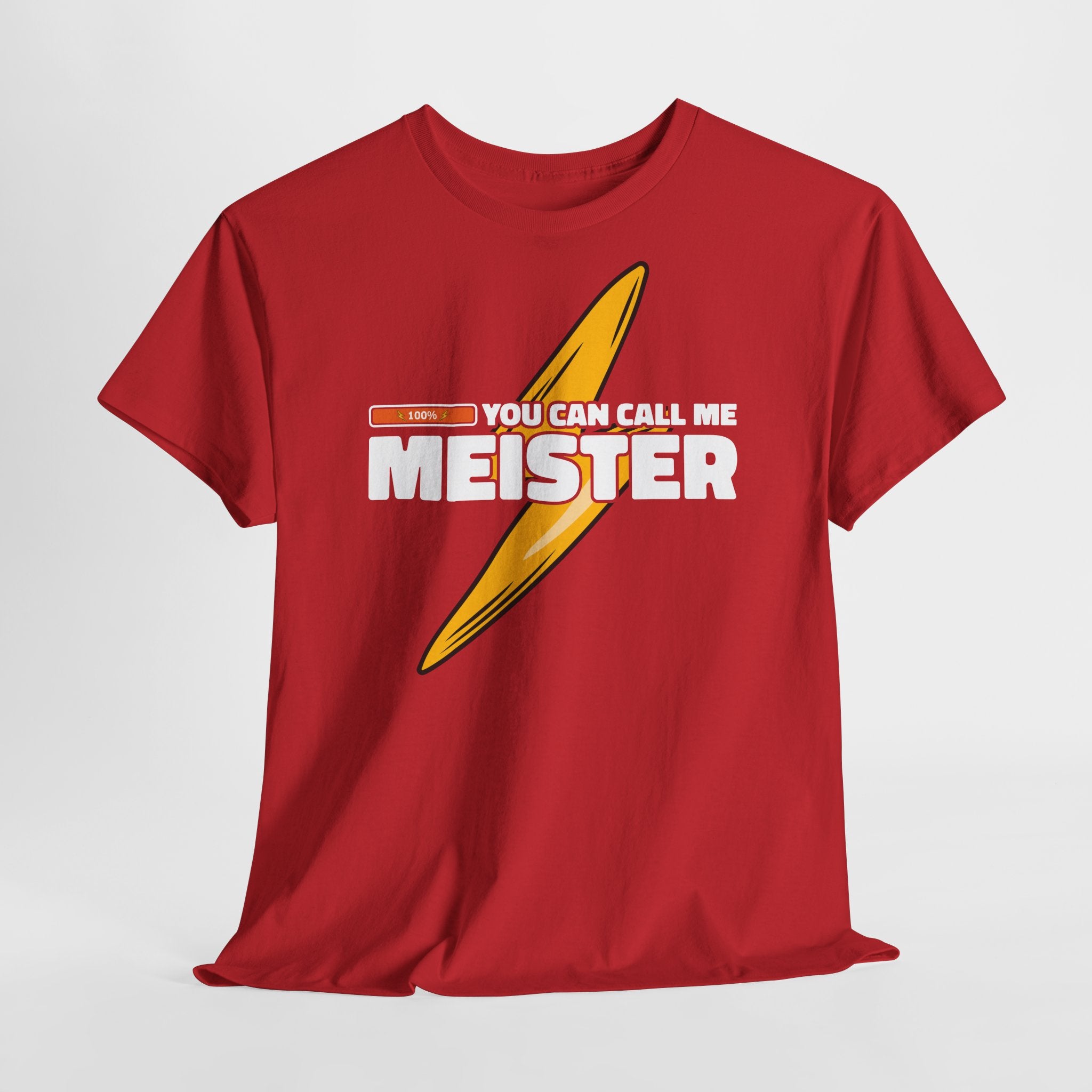 Elektriker T-Shirt - Call me Meister - Elektriker Meister bestanden - Lustiges Geschenk Shirt