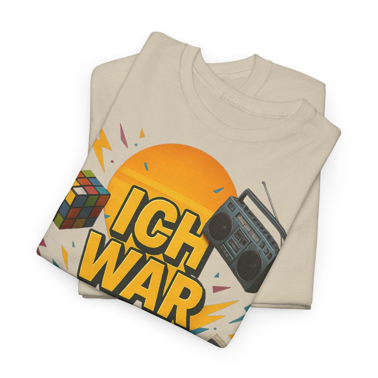 80er Shirt - ICH WAR DABEI - Lustig T-Shirt