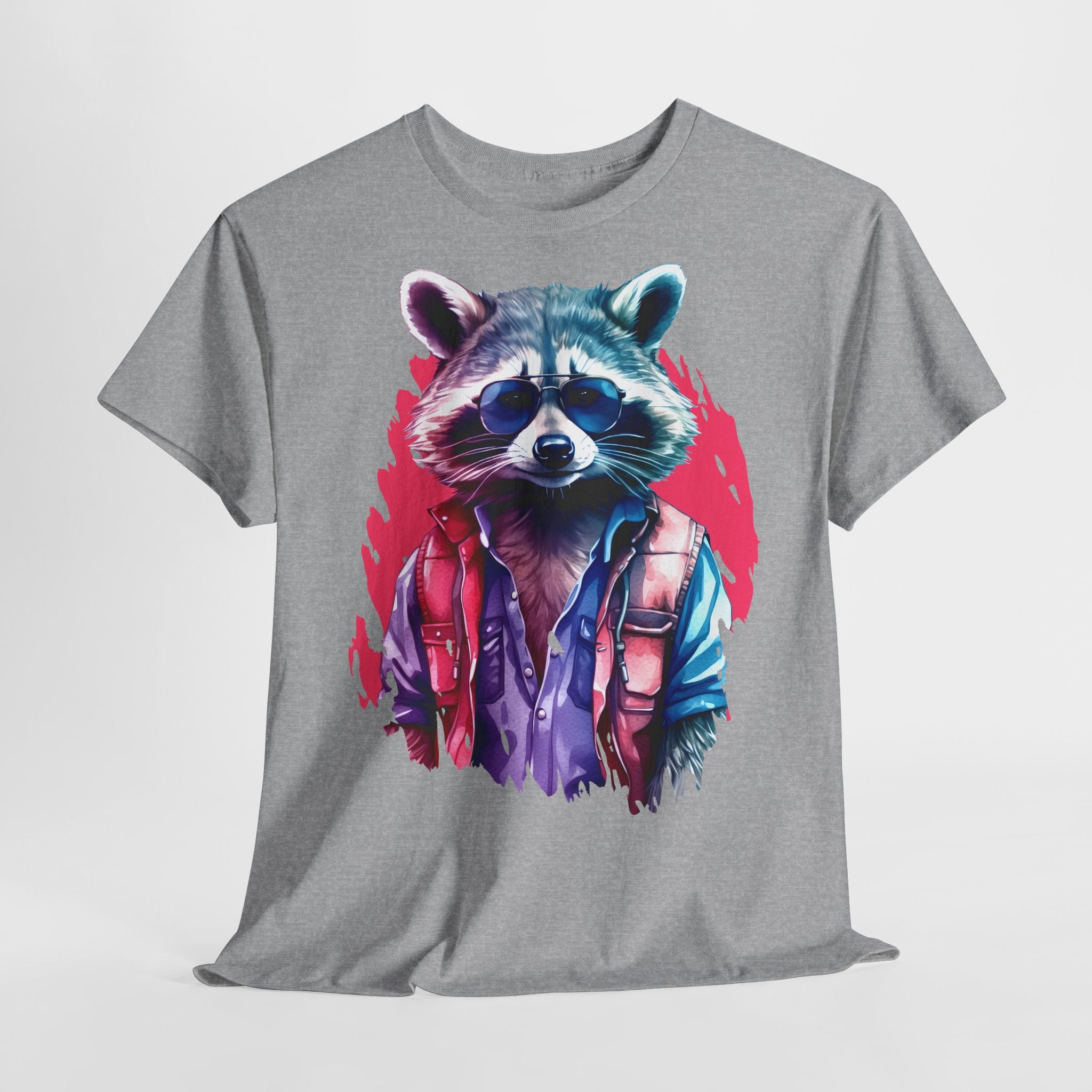 Waschbär Racoon Rocket Cyberspace - Unisex Shirt
