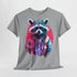 Waschbär Racoon Rocket Cyberspace - Unisex Shirt