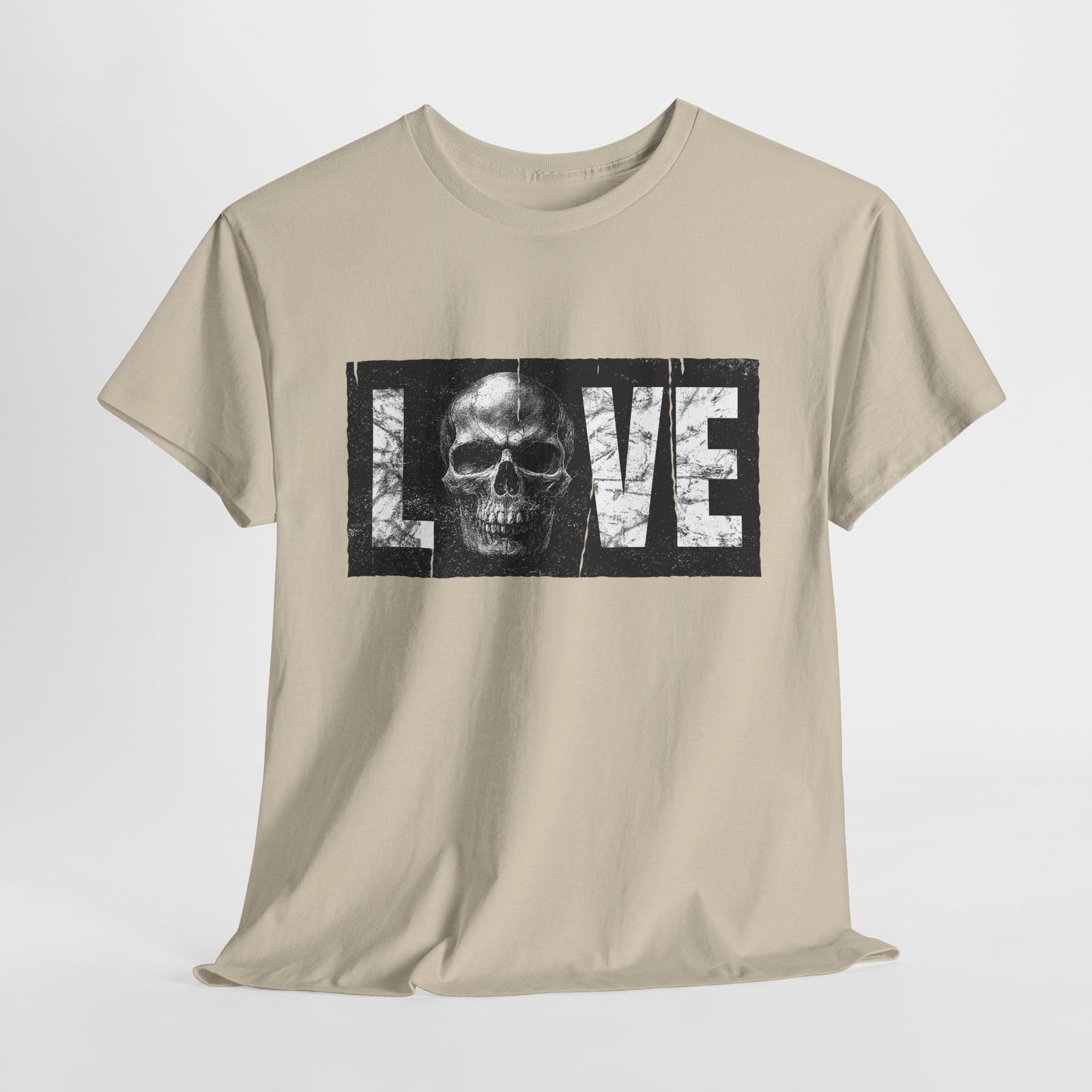 Totenkopf LOVE - Schönes Streetstyle Shirt - Unisex Shirt