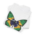 Brasilien Schmetterling Flagge - Unisex Shirt