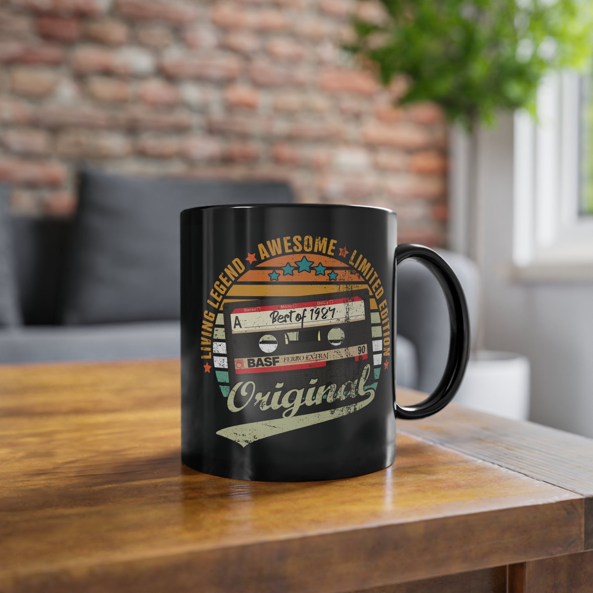 40. Geburtstag Best Of 1984 Limited Edition Retro Kassette Lustige Geschenk Kaffee Tasse