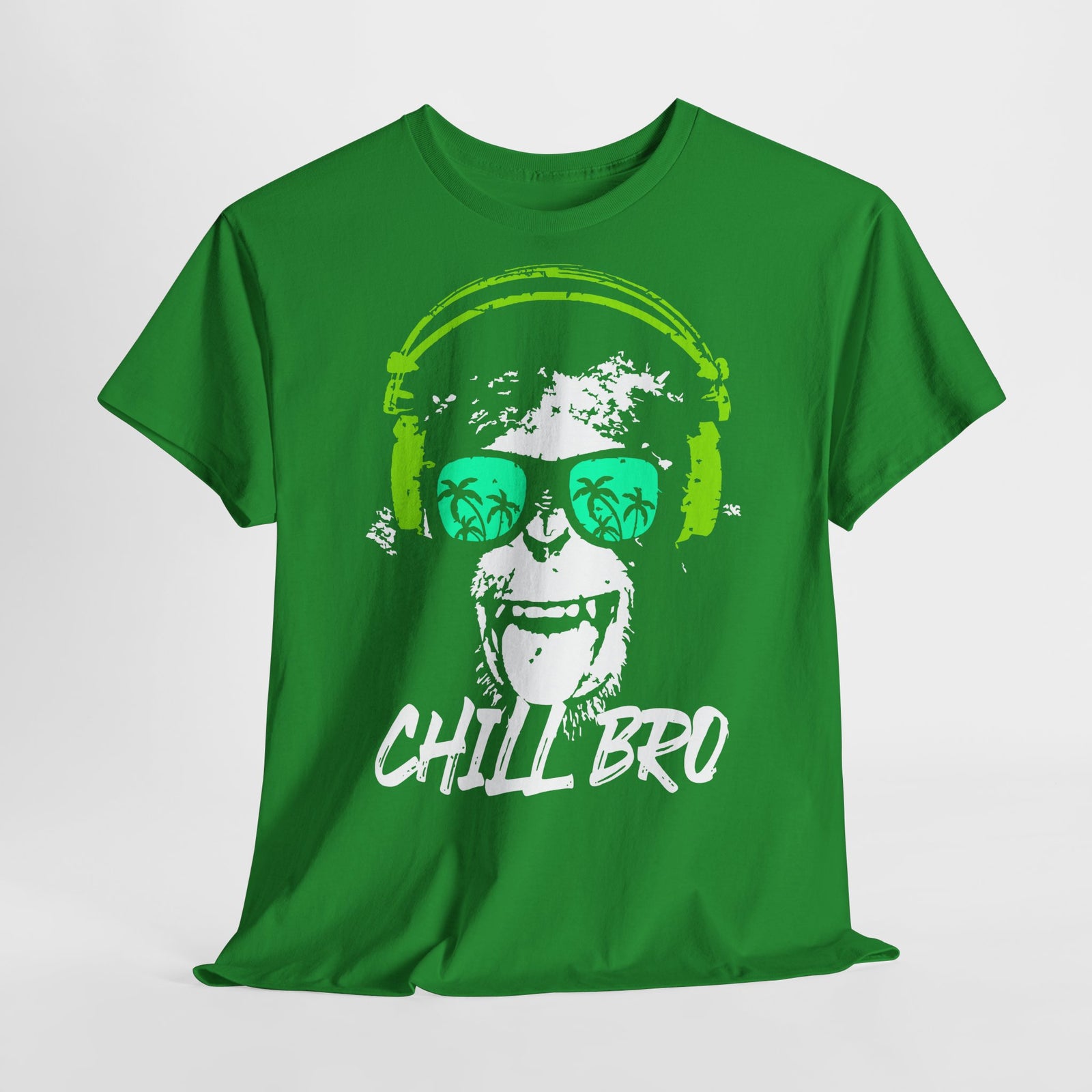 CHILL BRO - Cooler Affe mit Sonnenbrille Geschenkidee Gamer Gaming T-Shirt