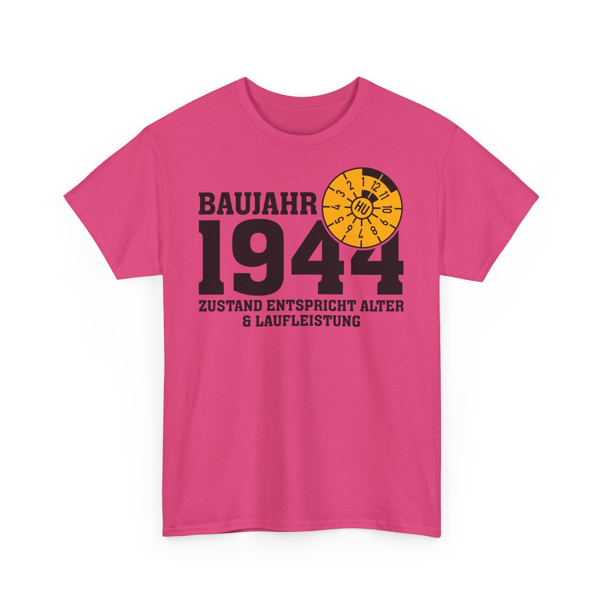 80. Geburtstag TÜV Baujahr 1944 Zustand entspricht Alter und Laufleistung Lustiges Geschenk Unisex T-Shirt