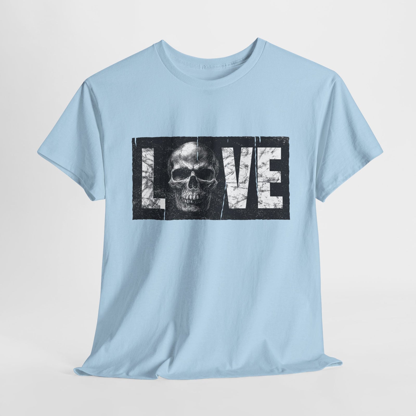 Totenkopf LOVE - Schönes Streetstyle Shirt - Unisex Shirt