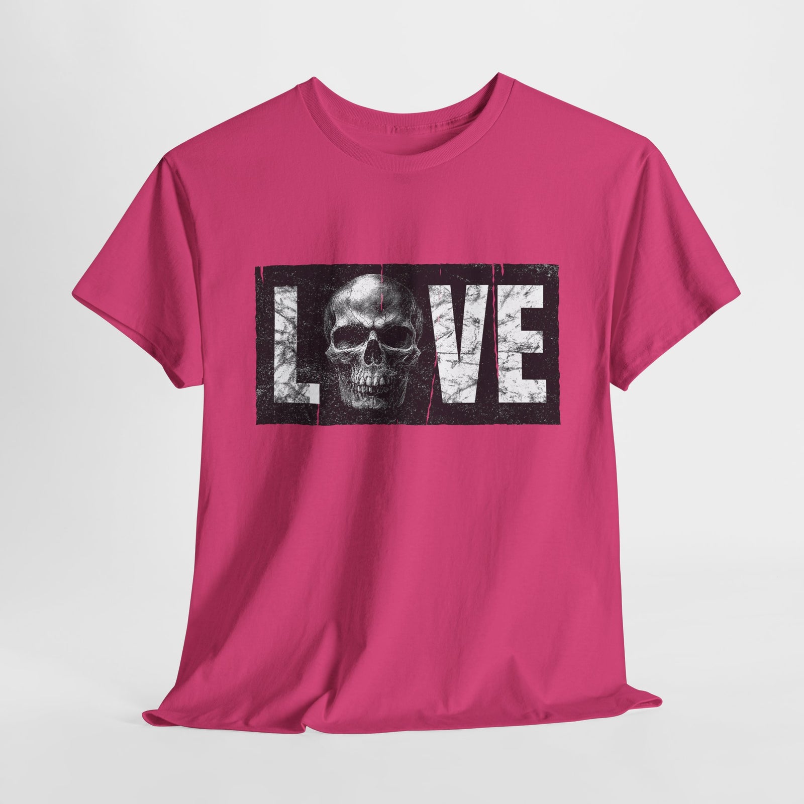 Totenkopf LOVE - Schönes Streetstyle Shirt - Unisex Shirt