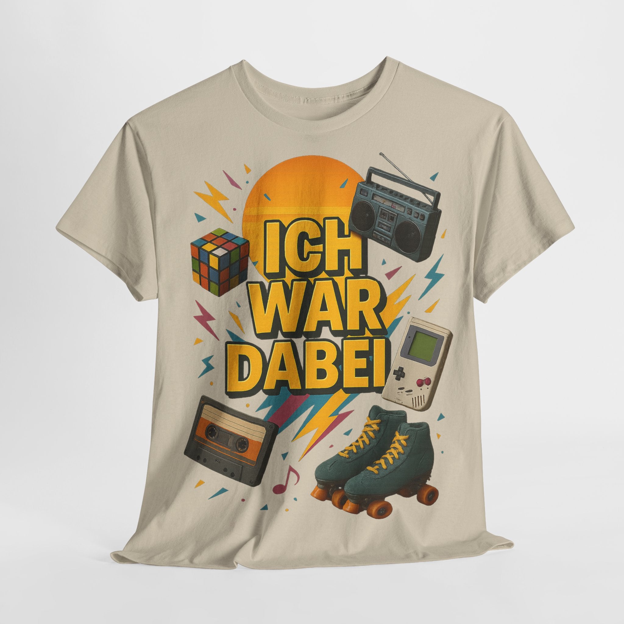 80er Shirt - ICH WAR DABEI - Lustig T-Shirt
