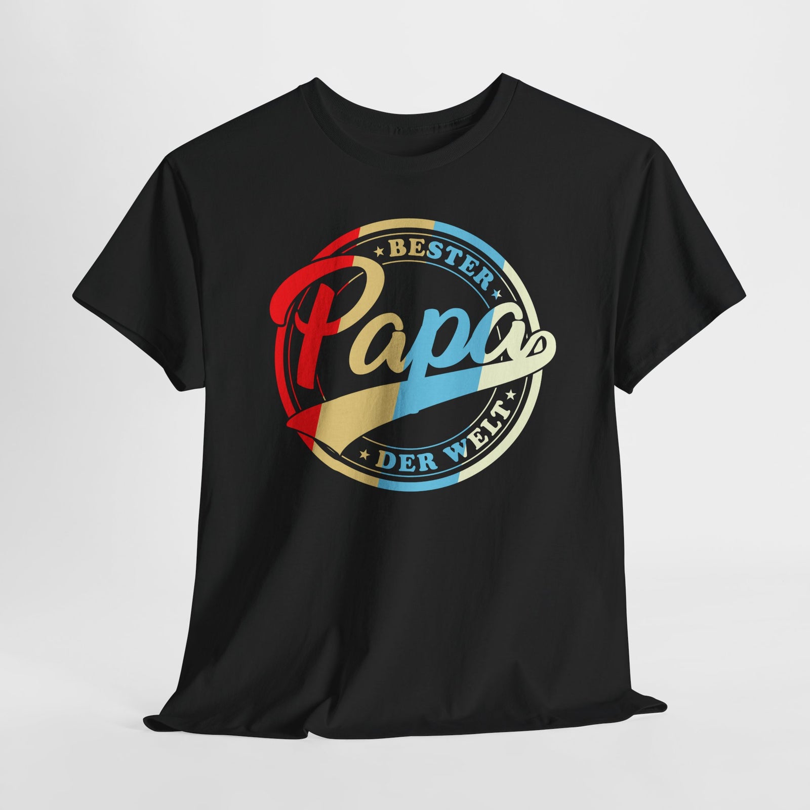 Vatertag Bester Papa der Welt - Retro Style - Vatertag Geschenk T-Shirt