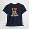 I Love My Hot Girlfriend - Witziges Partner Shirt