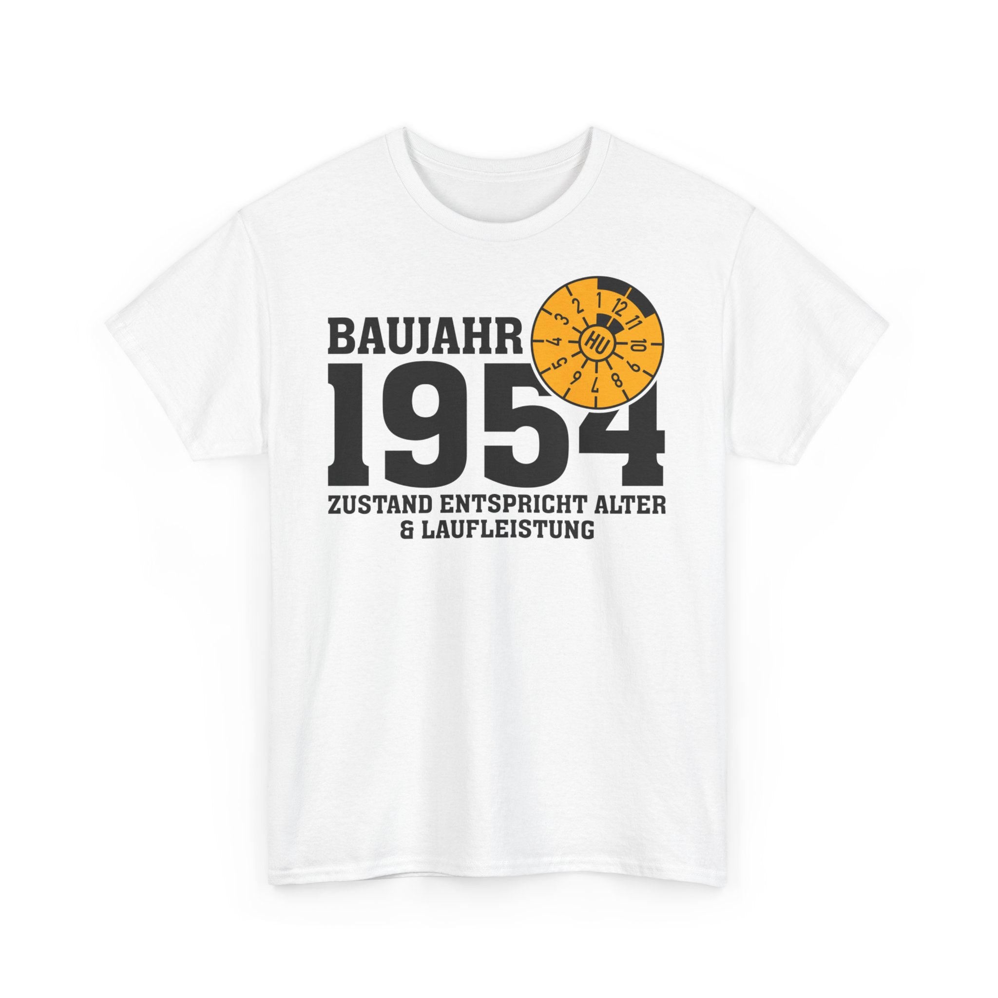 70. Geburtstag TÜV Baujahr 1954 Zustand entspricht Alter und Laufleistung Lustiges Geschenk Unisex T-Shirt